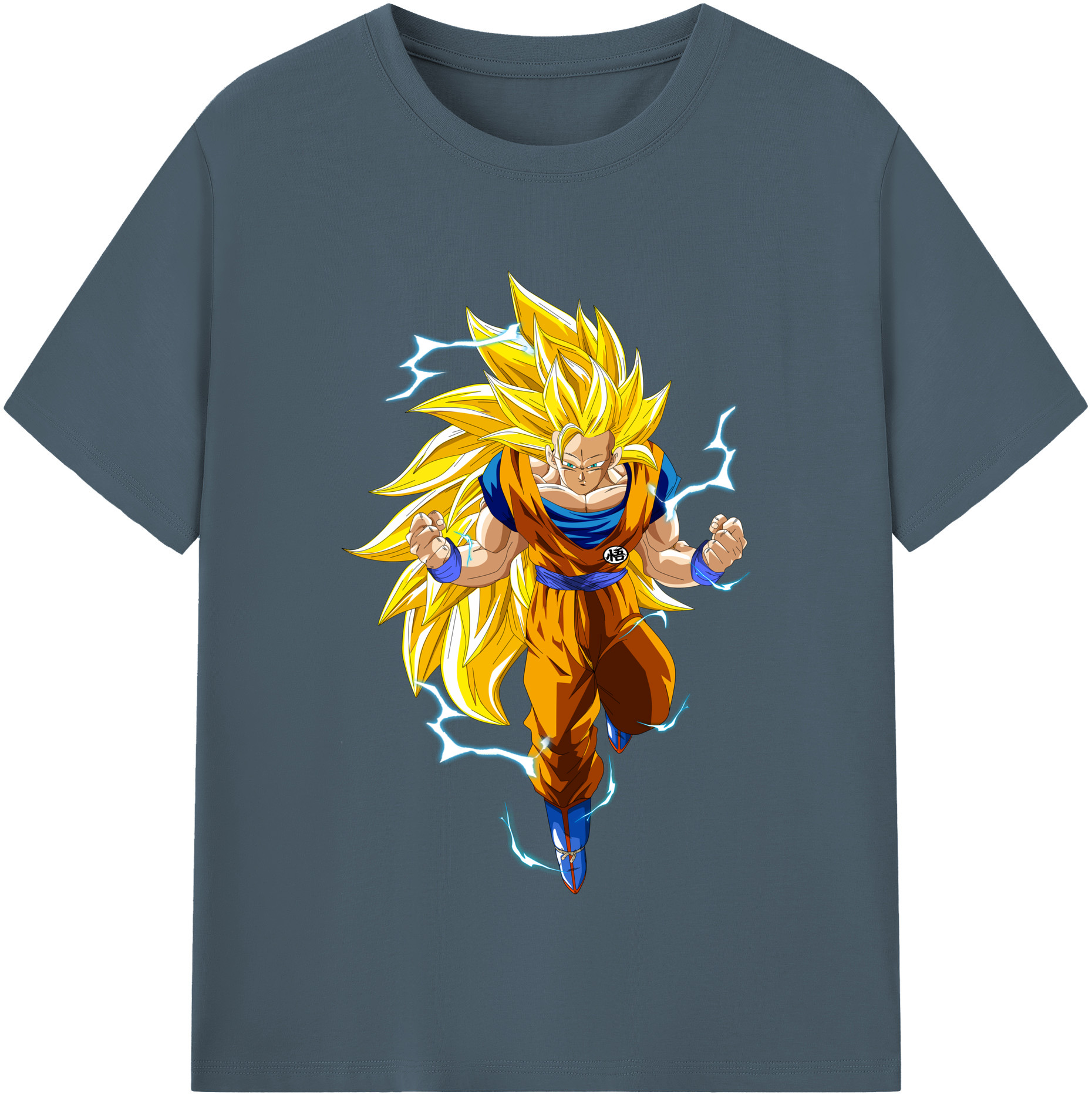 （画像用） ドラゴンボール 孫悟空（そん ごくう）Son Goku カカロット DRAGON BALL Kakarotto 綿100％半袖Tシャツ（フロントプリント）